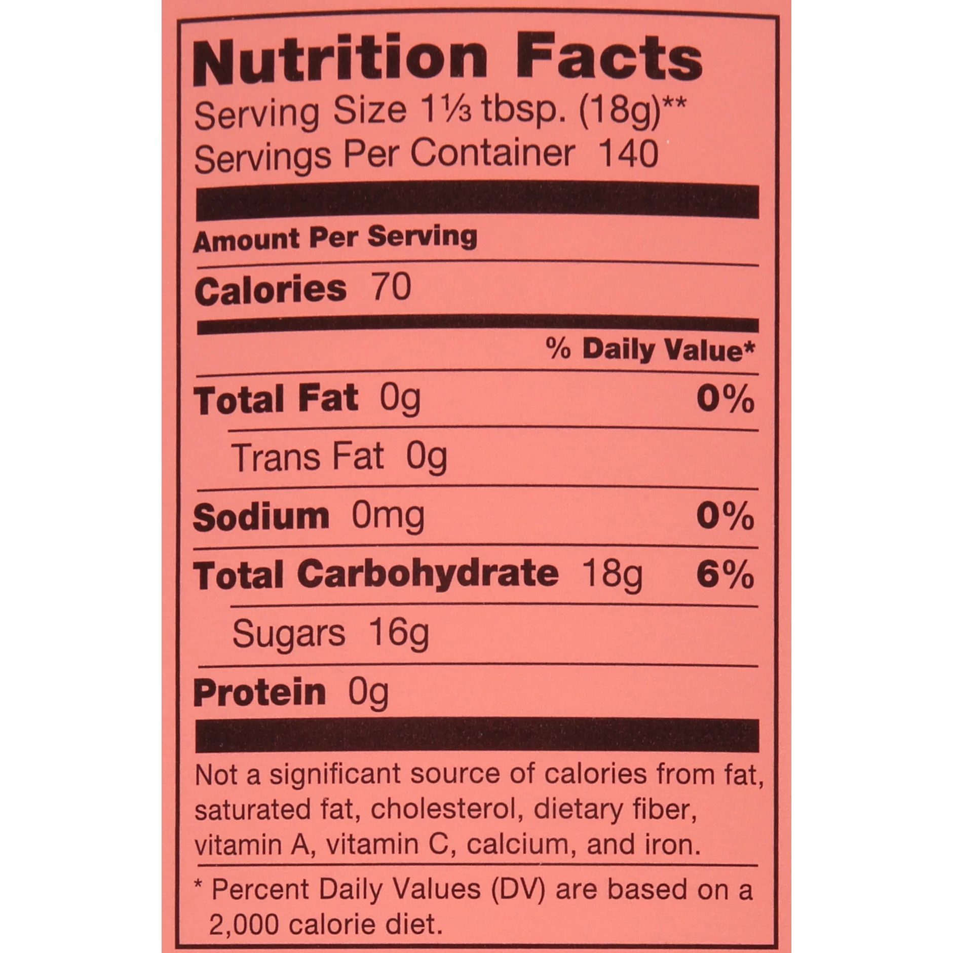 4C® Peach Iced Tea Mix 82.6 oz. Canister