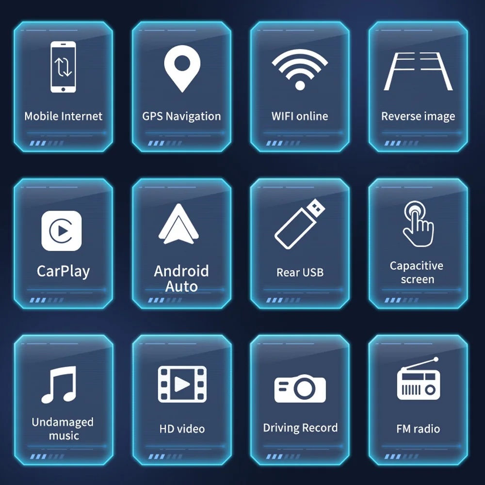 Dazzduo Car Player,Android Auto Support Auto Support Wifi Bt Link/reverse Wheel Ips ScreenCar Stereo12 Car StereoRadio With Inch Ips Screen With 9 Inch Radio With 9 StereoRadio