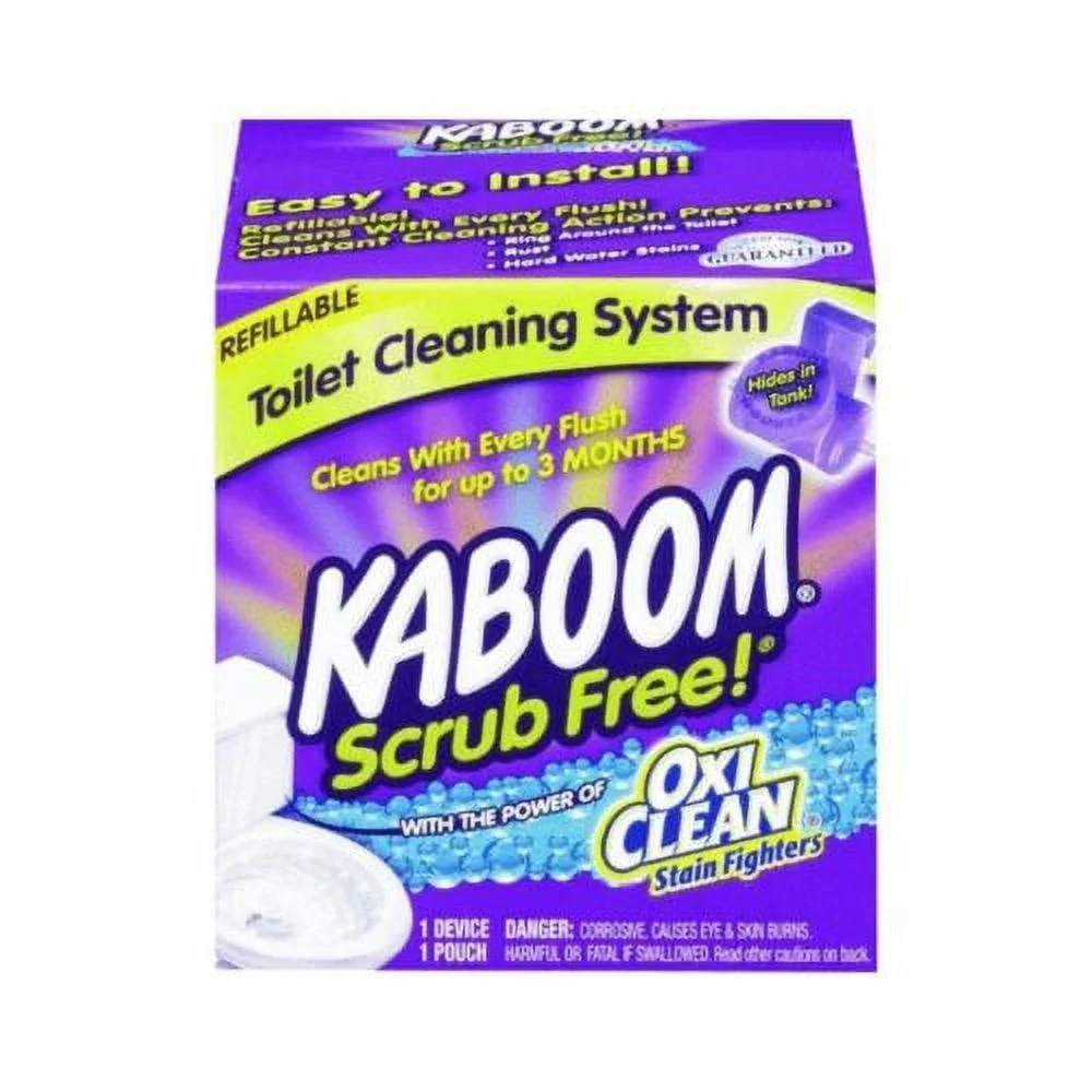 Kaboom Scrub Free Toilet Cleaning System Cleaner