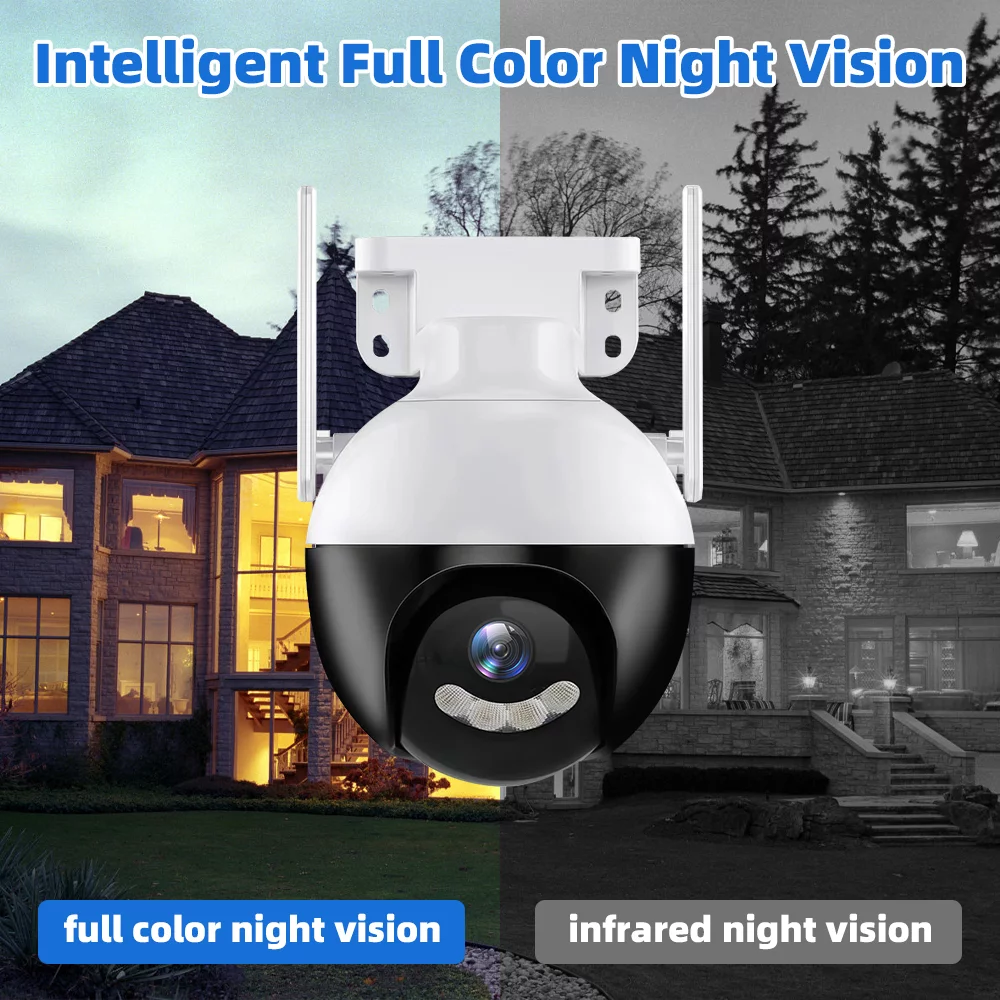 Security Camera,DFITO 5G Wi-Fi Home Security Camera System,2-Way Audio Night Vision, Waterproof