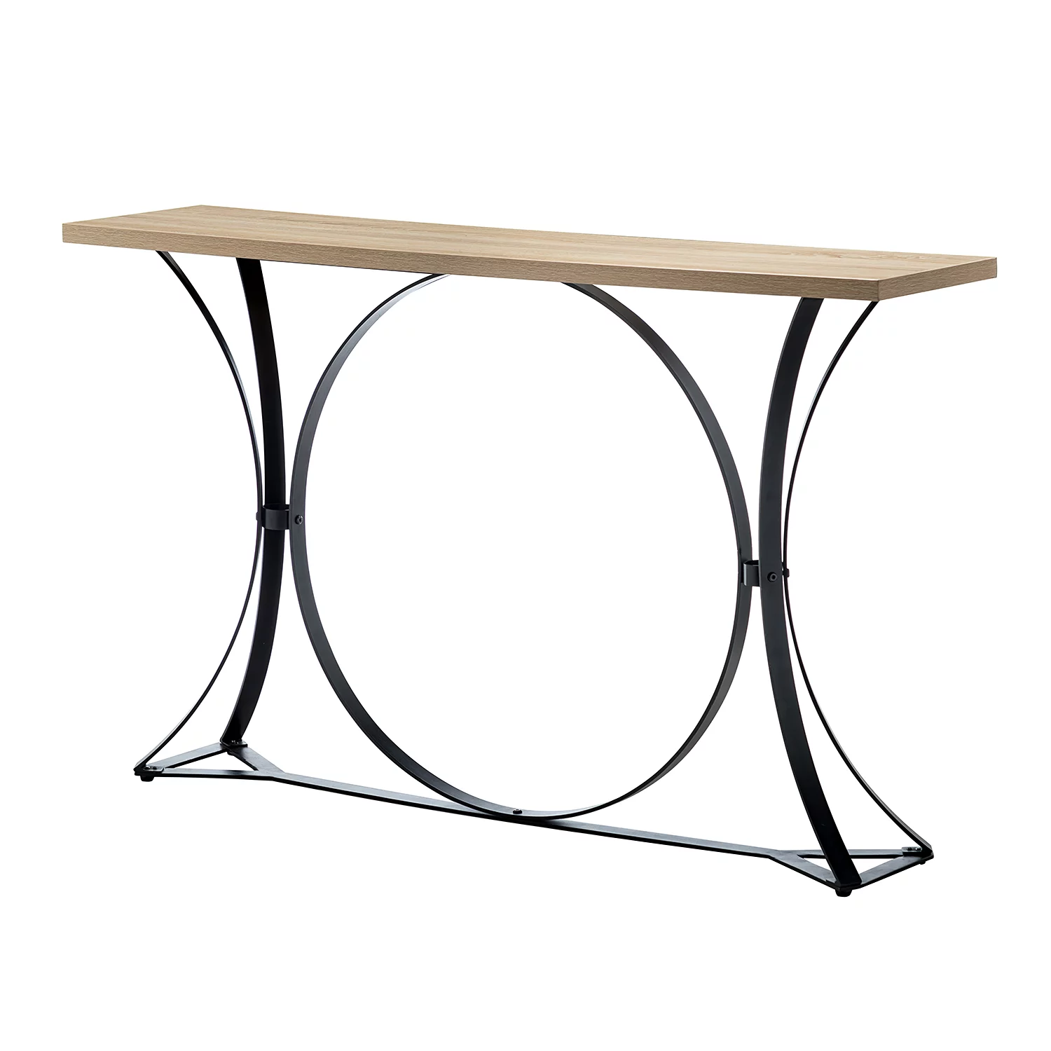 Maurice 47” Contemporary Console Table with Metal Base