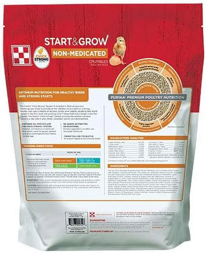 Purina Animal Nutrition 3004801-346 (C)STR+GRO CR 5LB(8)