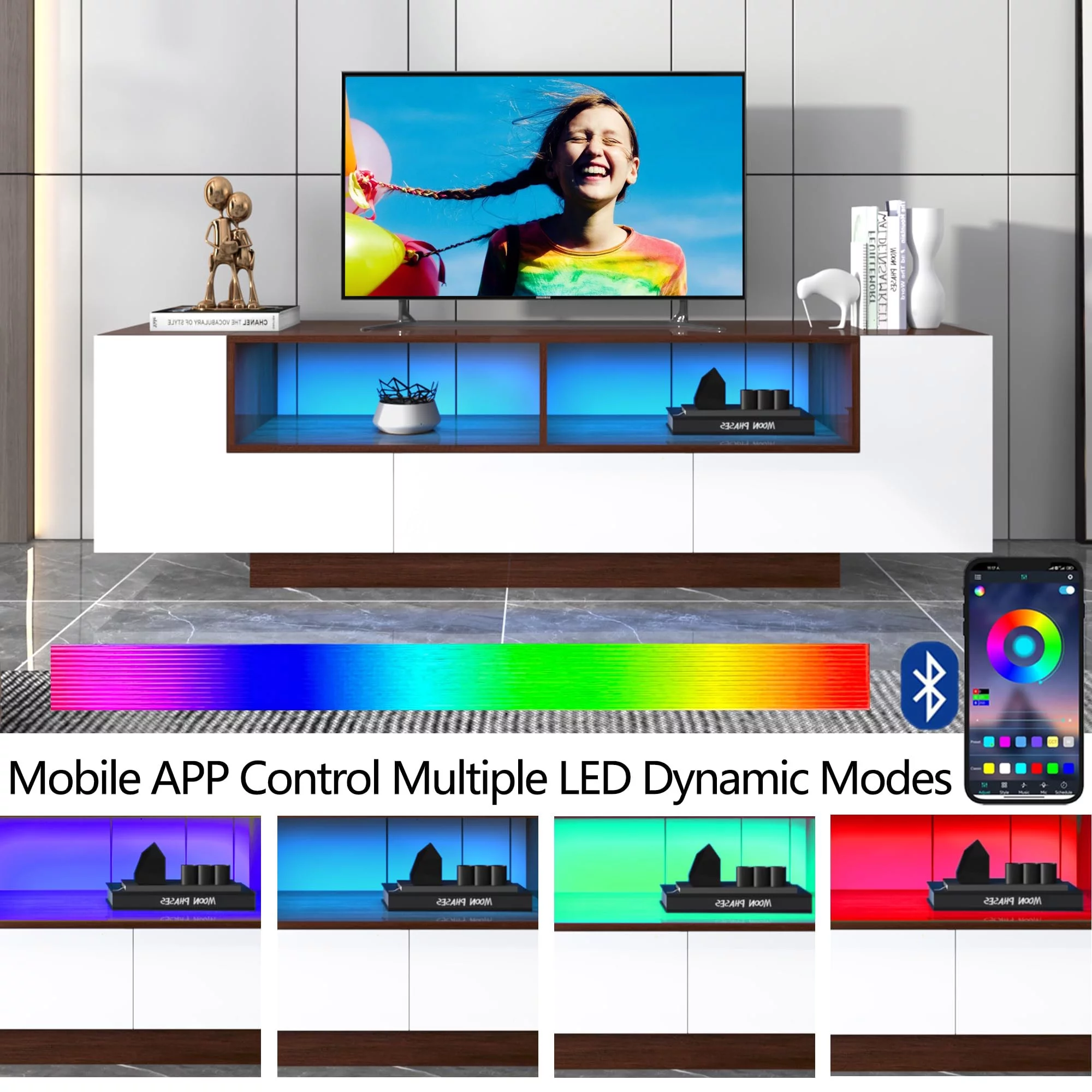 LED TV Stand for up to 80