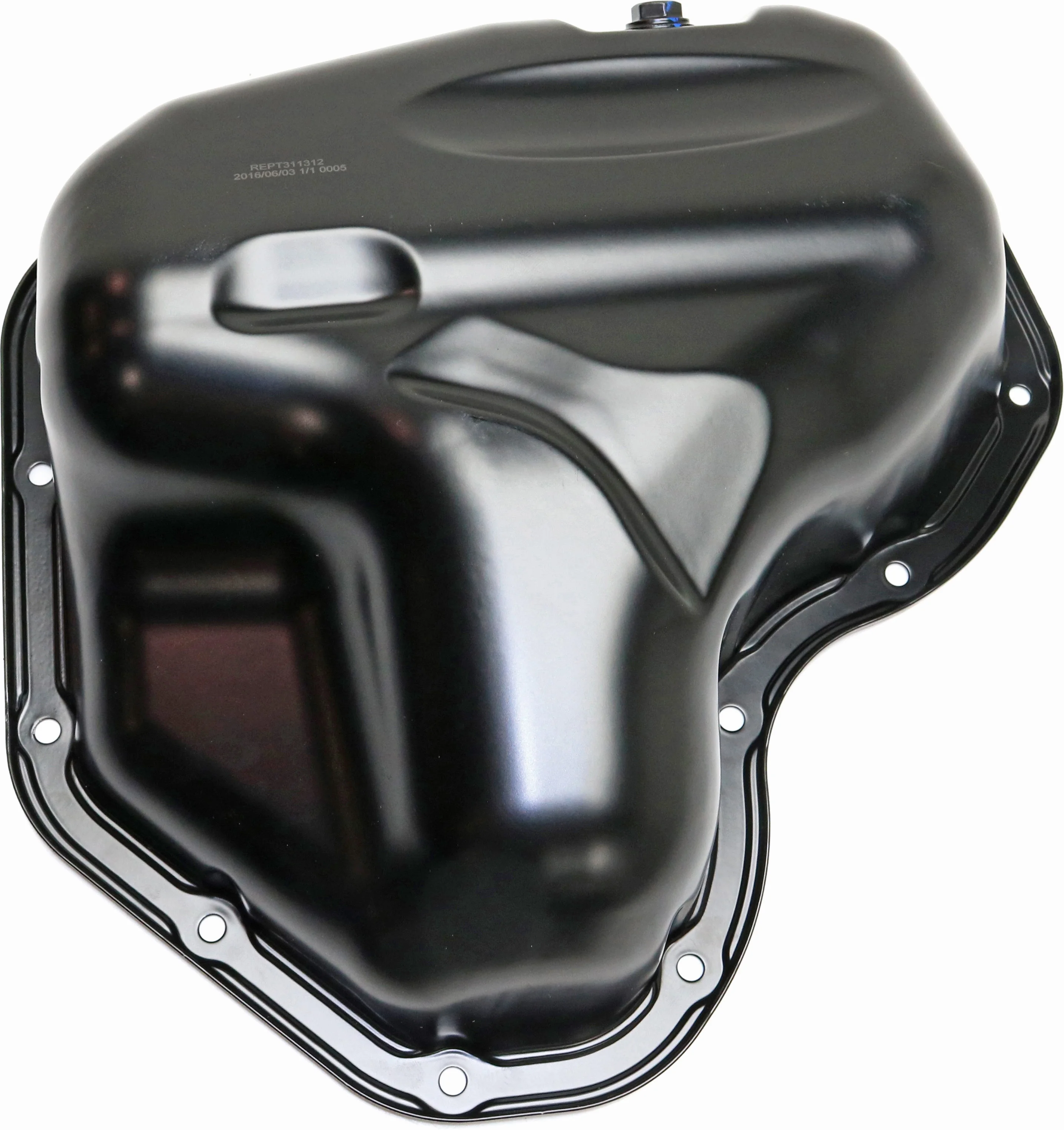 Oil Pan Compatible with 2009-2019 Toyota Highlander 2013-2018 Lexus ES300h 4Cyl 2.7L 2.5L Steel