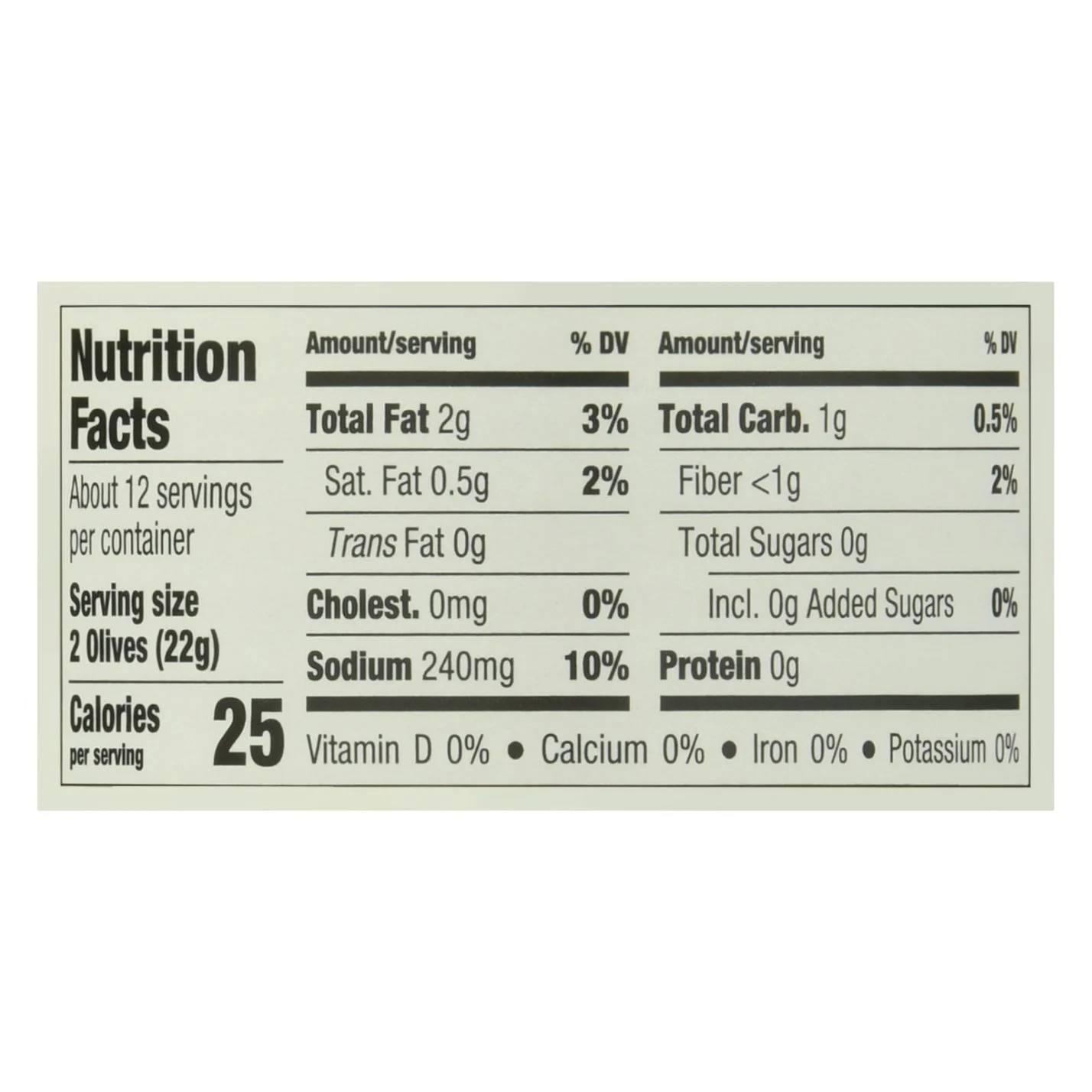 Mezzetta 374069 10 oz Castelvetrano Whole Olives, Pack of 6