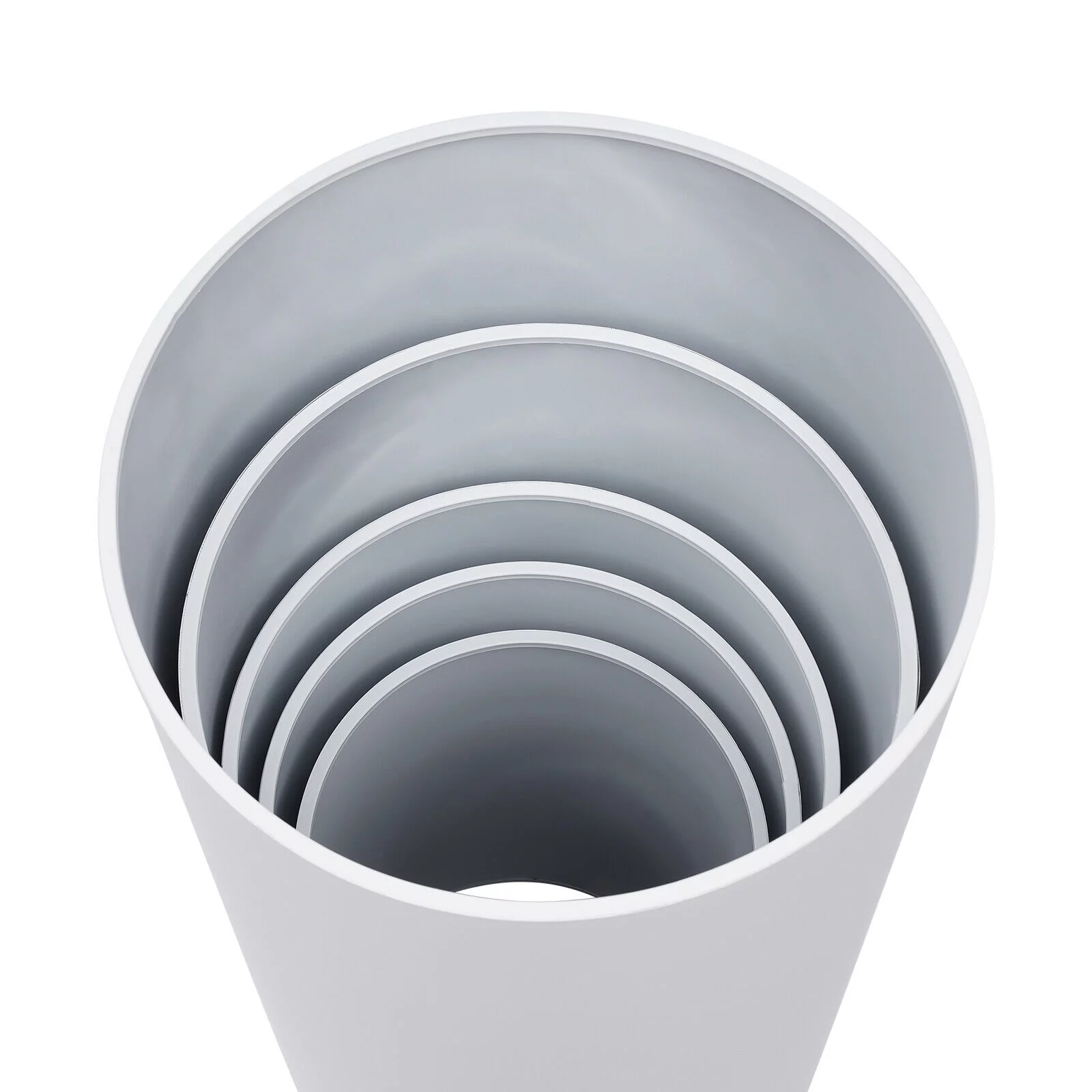 Miumaeov 5Pcs Round Cake Stand Wedding Backdrop Flower Stand Centrepieces Cylinder Pedestal Display Stand