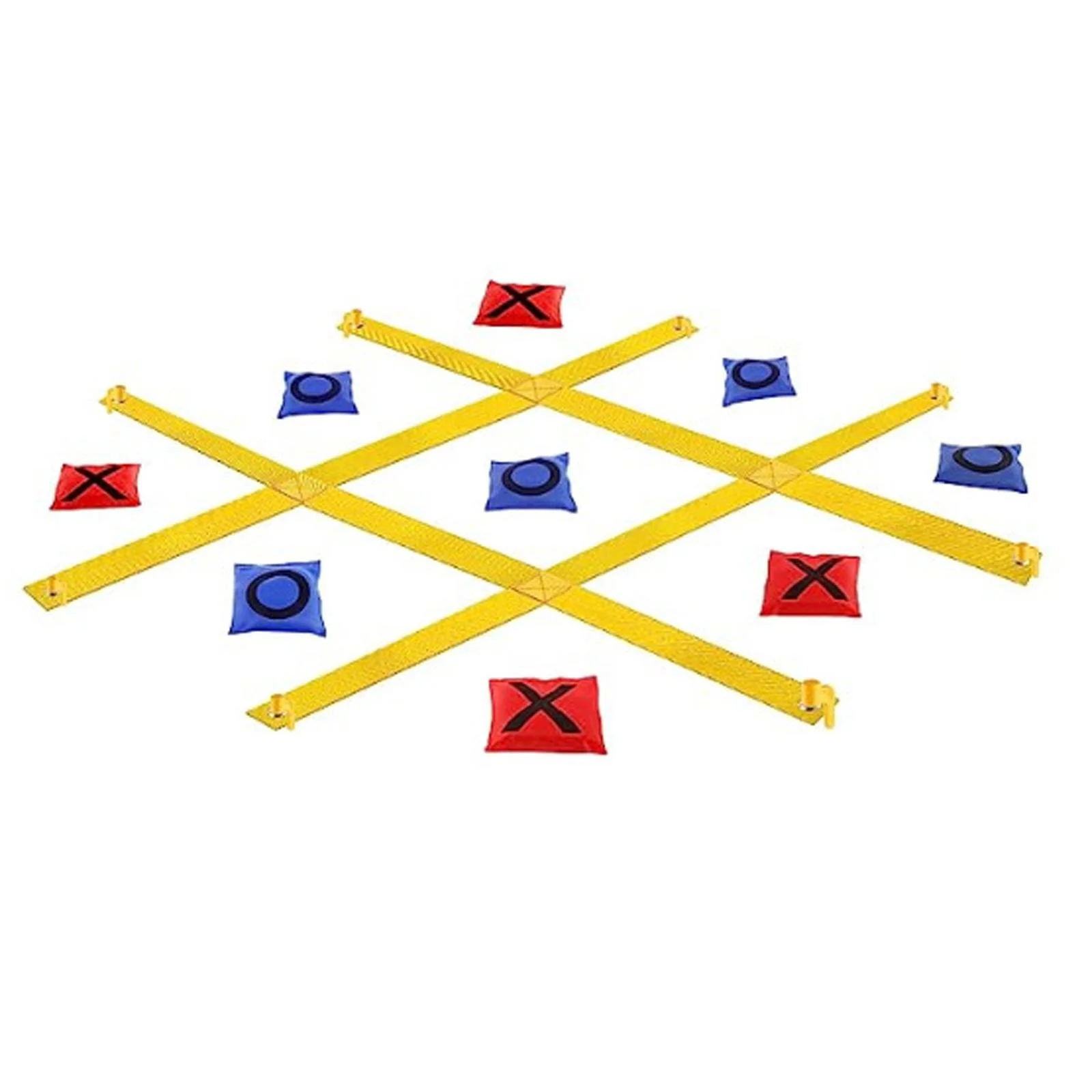 shamjina Giant Tic TAC Toe Outdoor Game Classic XO Toy for Travel Entertainment Adult