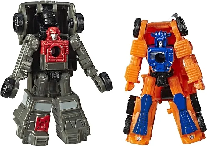 Transformers Toys Generations War for Cybertron: Siege Micromaster Wfc-S33 Autobot Off-Road Patrol 2-Pack - Adults and Kids Ages 8 and Up, 1.5-Inch