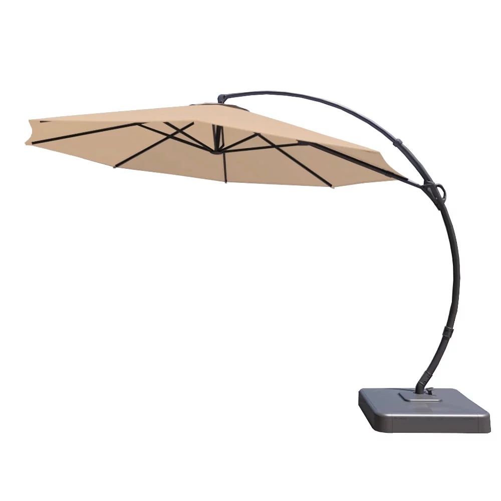 Garden Winds Replacement Canopy Top Cover Compatible with Lausaint Home 11' Round Umbrella - RipLock 350