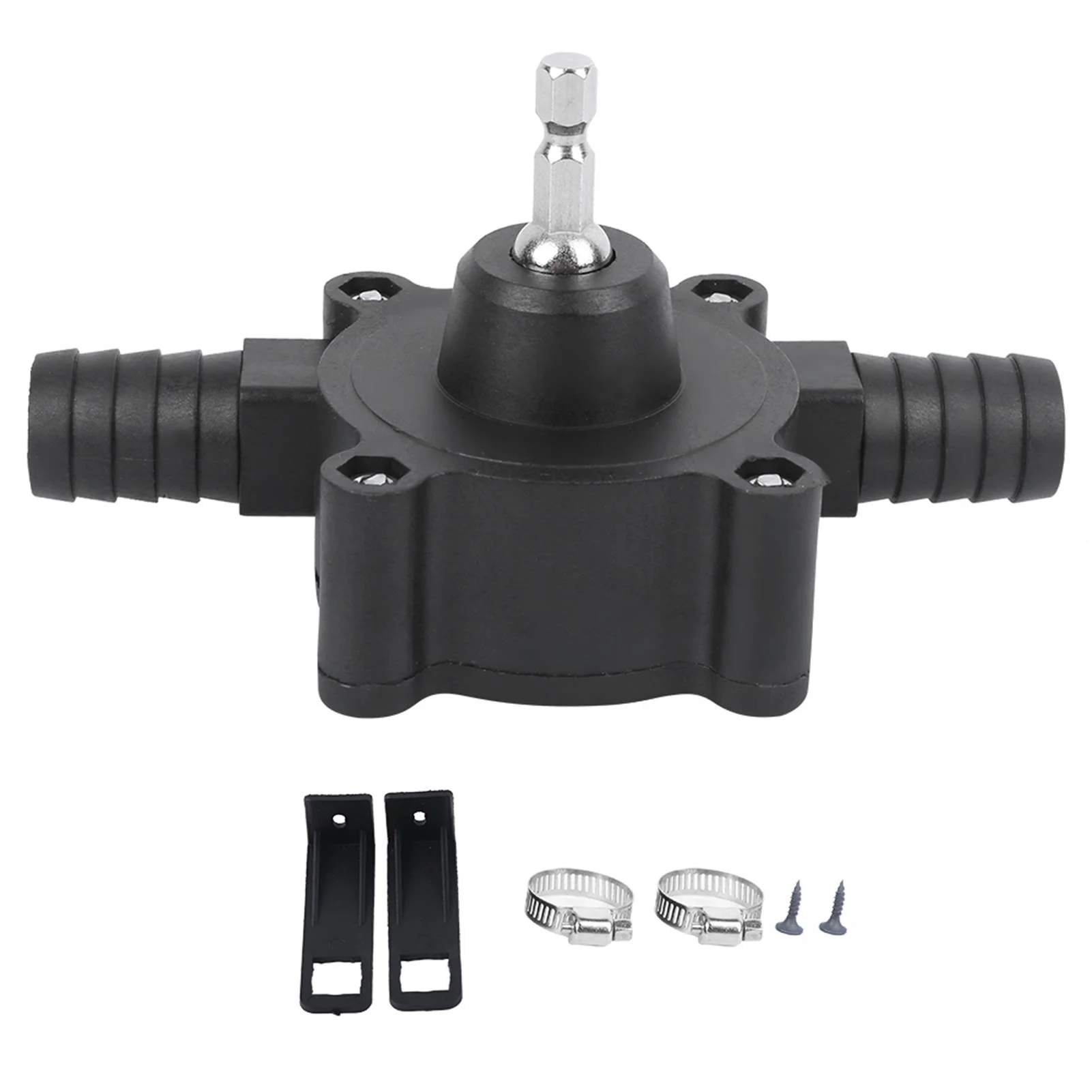 Goldmeet Hand Electric Drill Pump Self Priming Fluid Water Transfer Mini Portable Centrifugal Pump