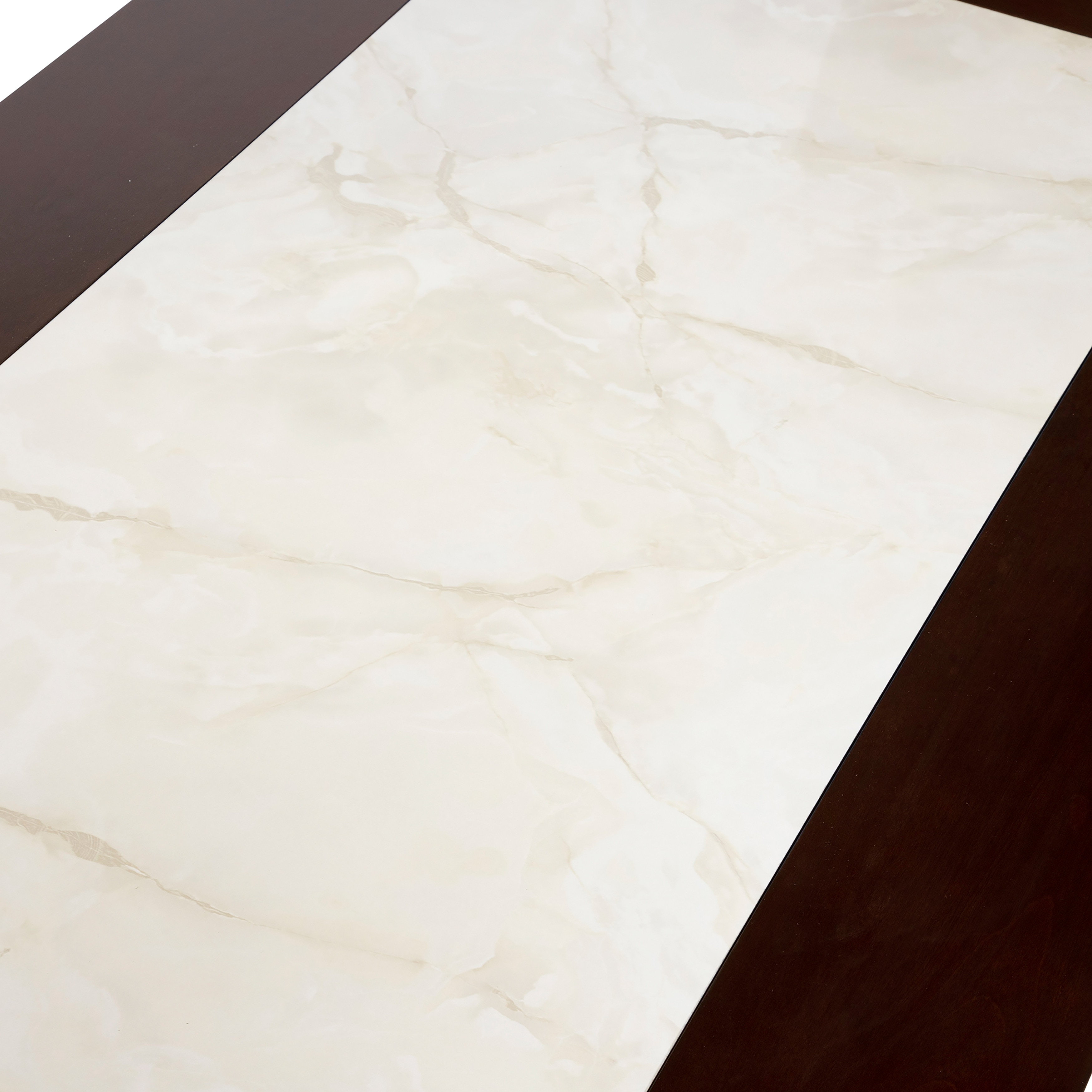 Furniture of America Uria Transitional Cherry Wood 7-Piece Dining Set by