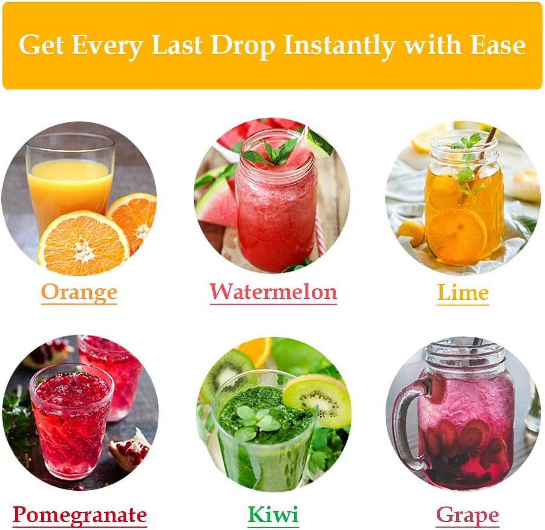 Monkkino Lemon Squeezer, Lemon Squeezer Juicer, Citrus Juicer Handheld, Lemon Juicer, Stainless Steel Juicer Hand Press, Lime Squeezer Bar Tool, Manual Citrus Press, Lime Juicer w/Zester, 2 pcs