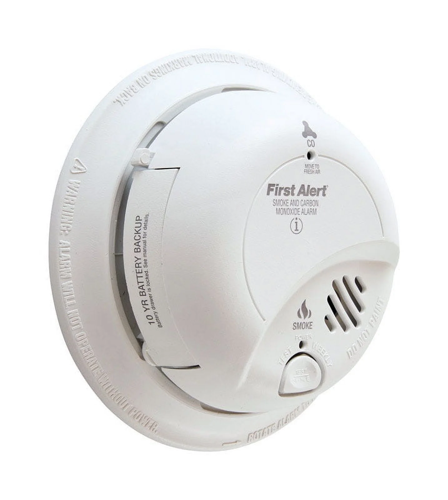 1PC First Alert First Alert SC9120LBL Smoke & Carbon Monoxide Alarm, White