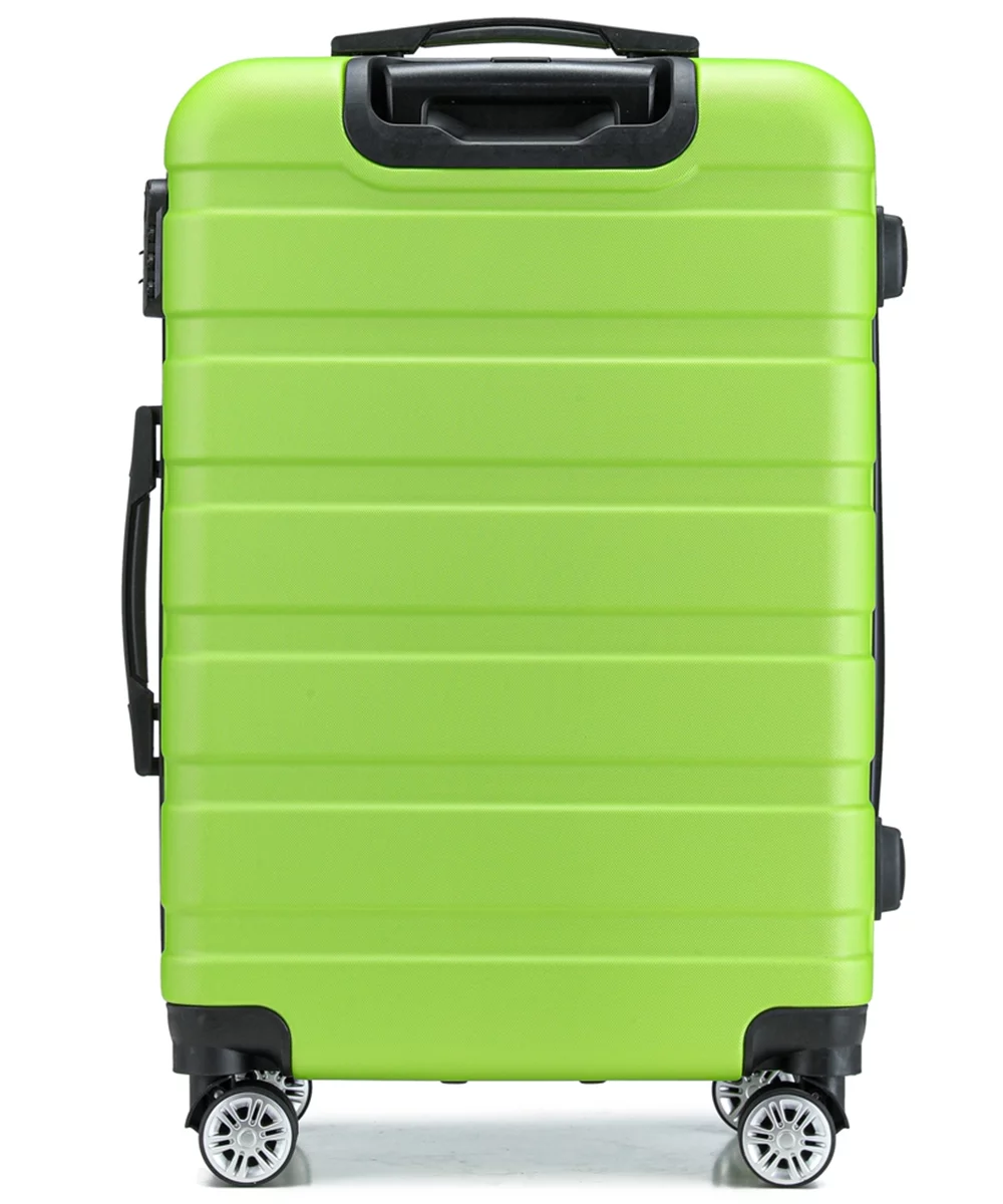 Fashion Luggage 3 Piece Set Suitcase Spinner Hardshell Lightweight