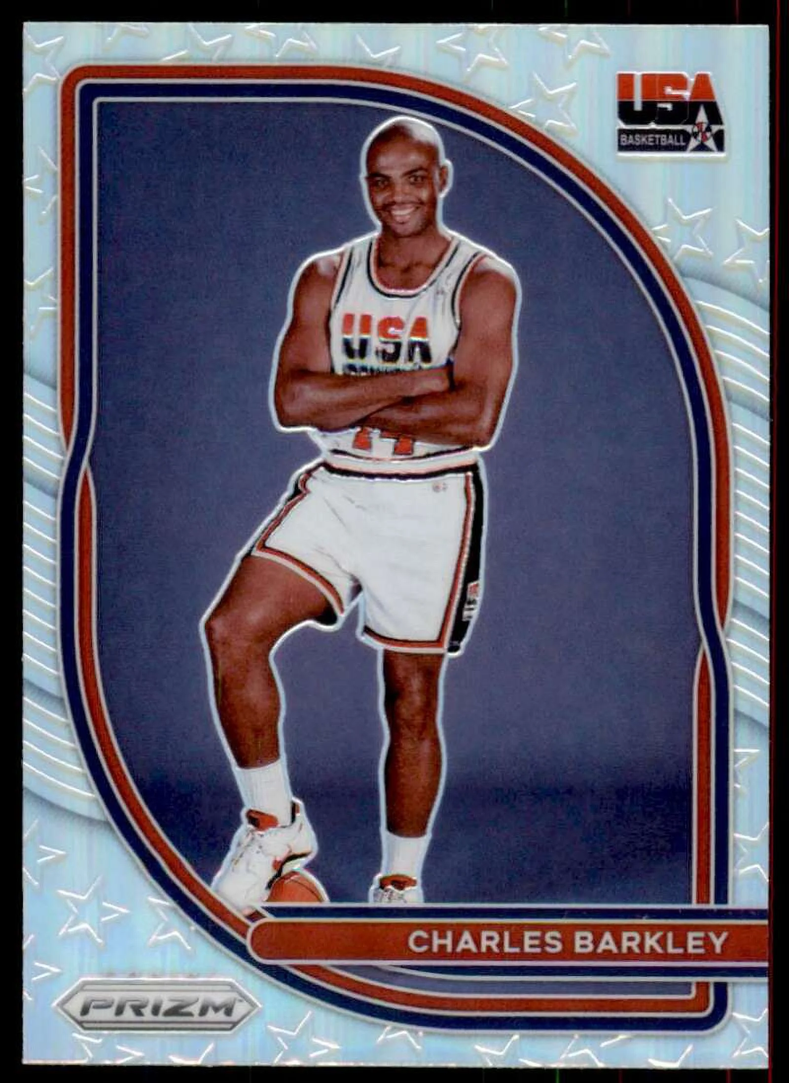 Charles Barkley Card 2020-21 Panini Prizm Prizms USA Basketball #2
