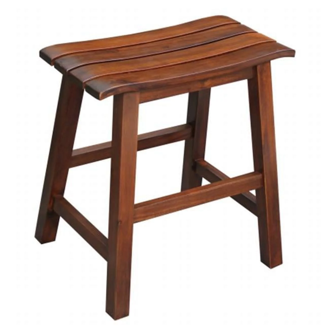 International Concepts  Slat seat stool - 18'' sh - rta Espresso