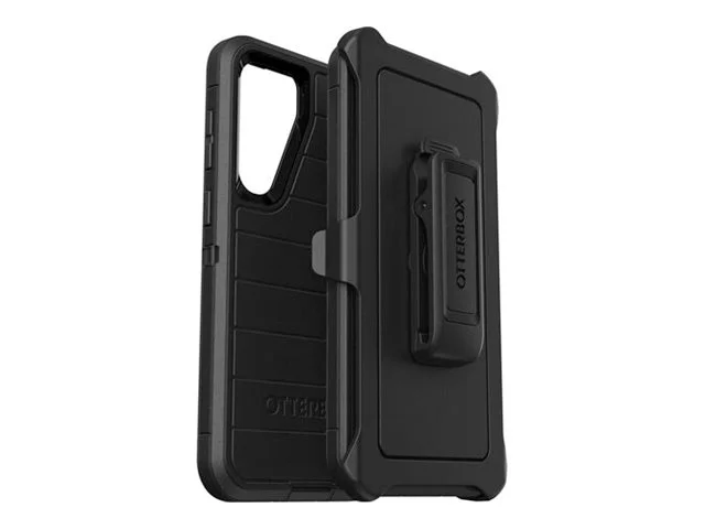 OtterBox Defender Series Pro Rugged Carrying Case (Holster) Samsung Galaxy S23+ Smartphone - Black - Drop Resistant, Dust Resistant, Dirt Resistant, Wear Resistant, Tear Resistant, Bacterial Resist...