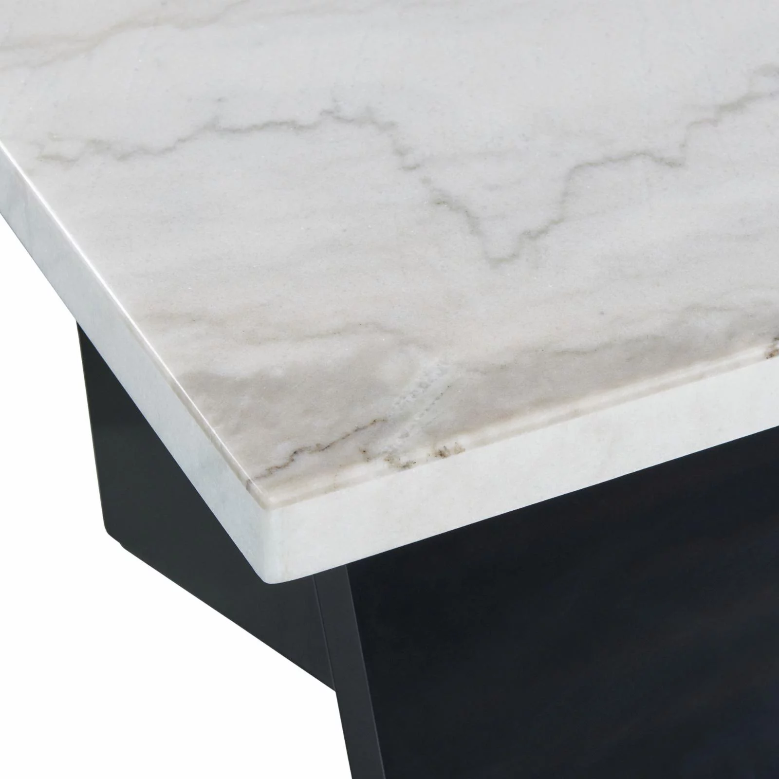 Picket House Furnishings Tobias Coffee Table with White Marble Top