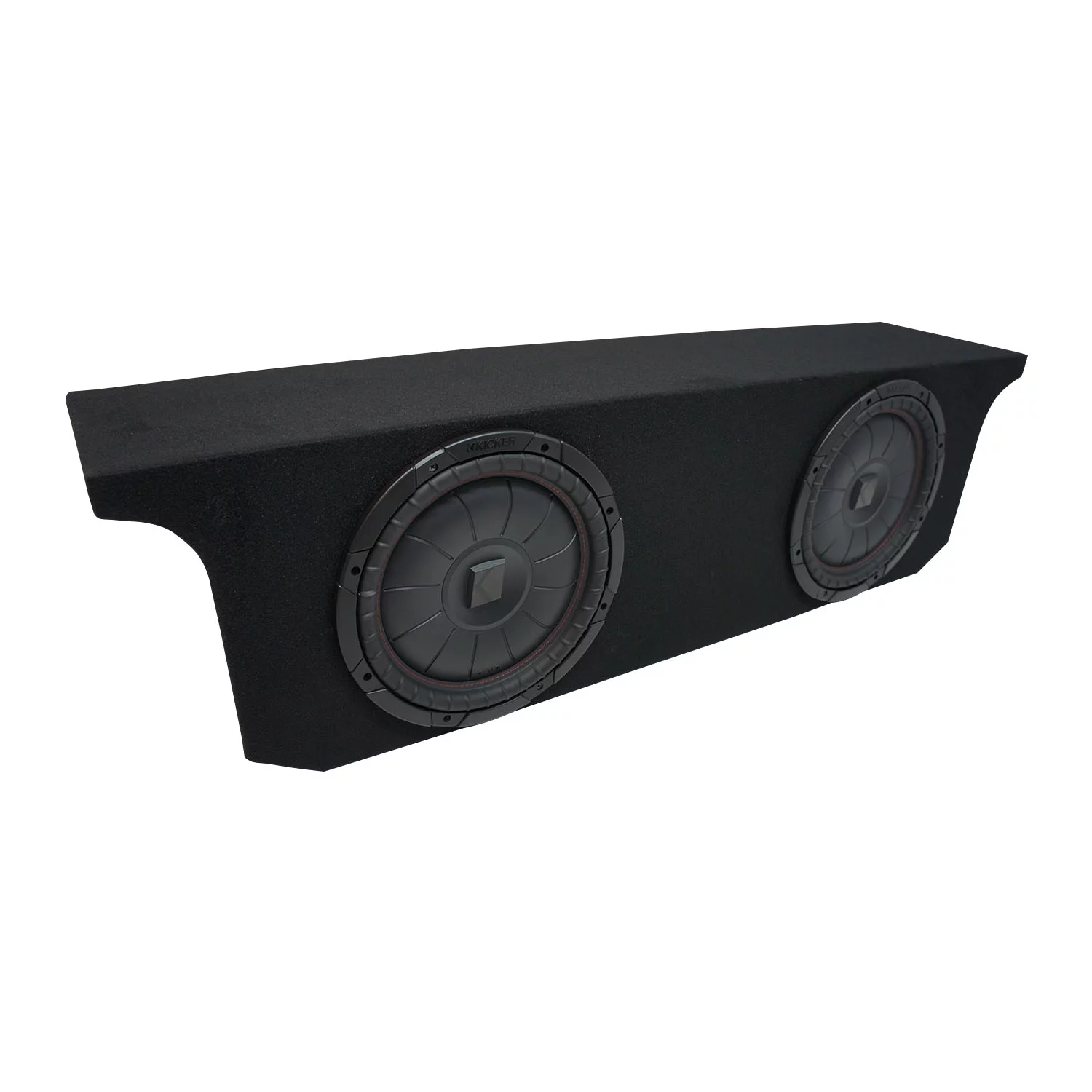 07-15 Jeep Wrangler JK Unlimited Kicker CompVT CVT10 Dual 10