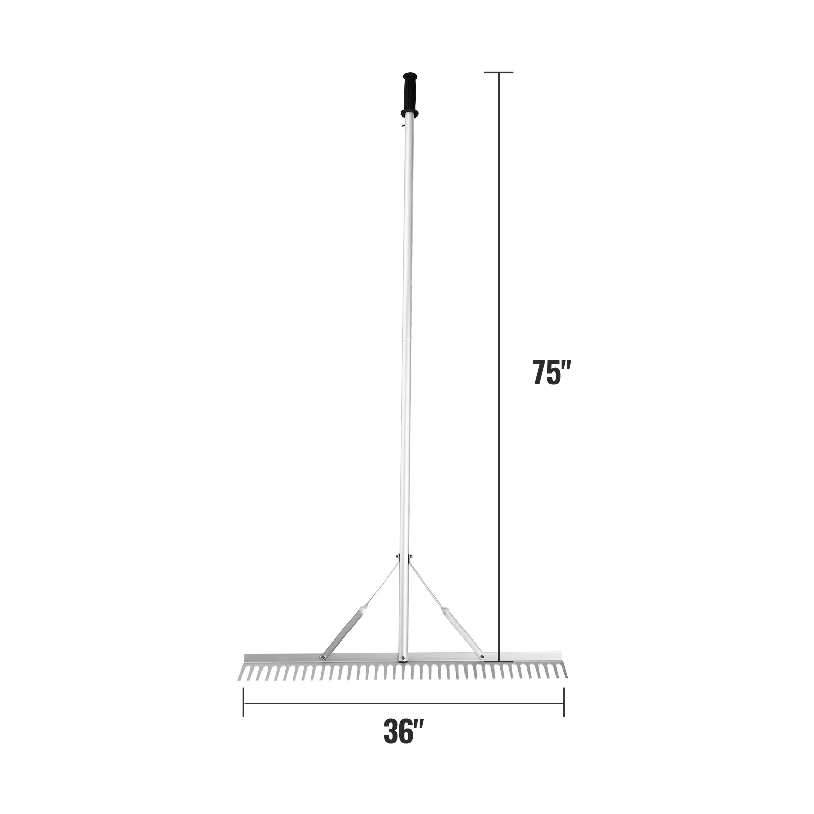 SKYSHALO Landscaping Rake 36