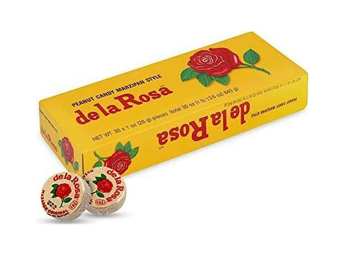 De La Rosa Marzipan Original Candy 30 Ct Buy 2 Get 1 Free