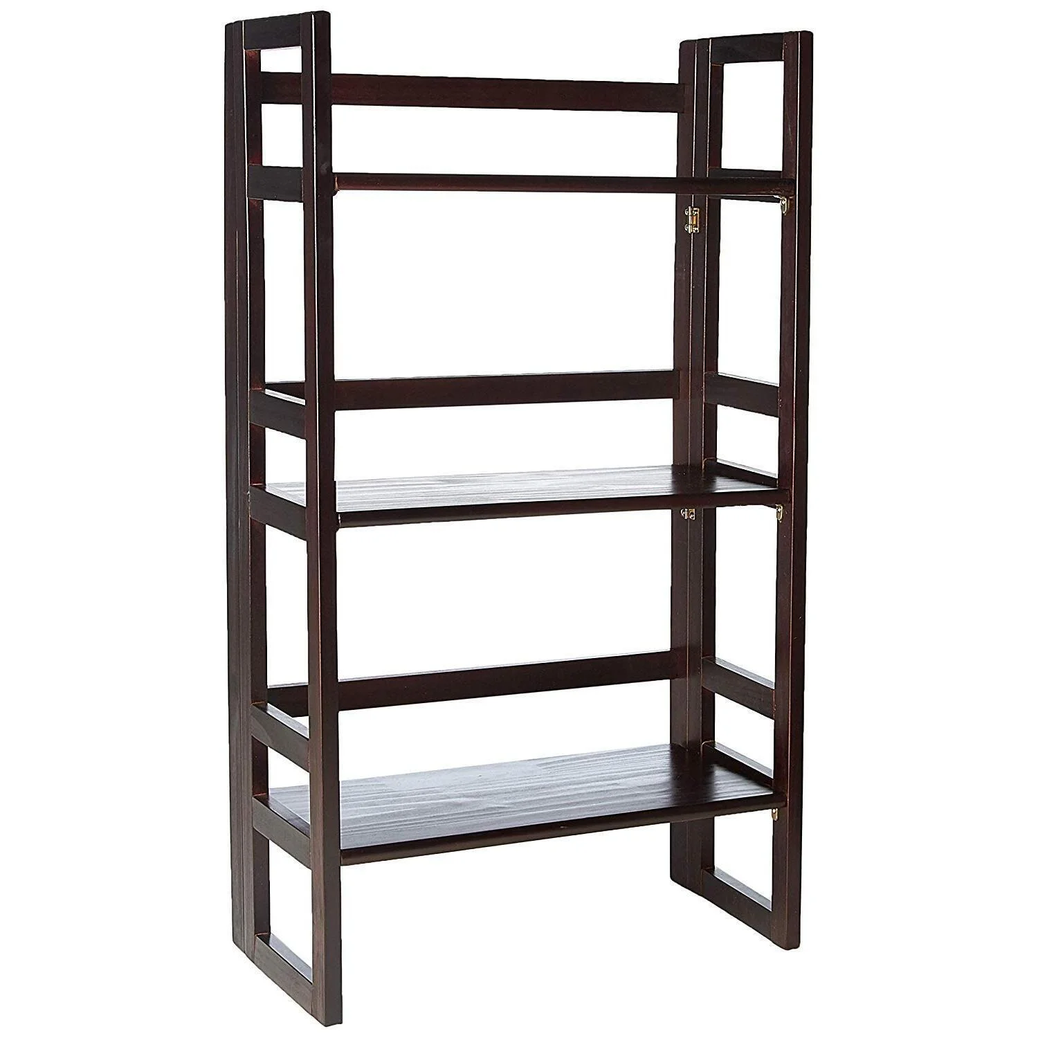 HomeStock 3-Shelf Folding Student Bookcase 20.75