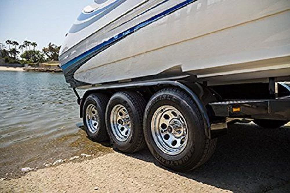 2 New Carlisle Radial Trail HD Trailer Tires - ST205/75R14 LRD 8PLY Rated