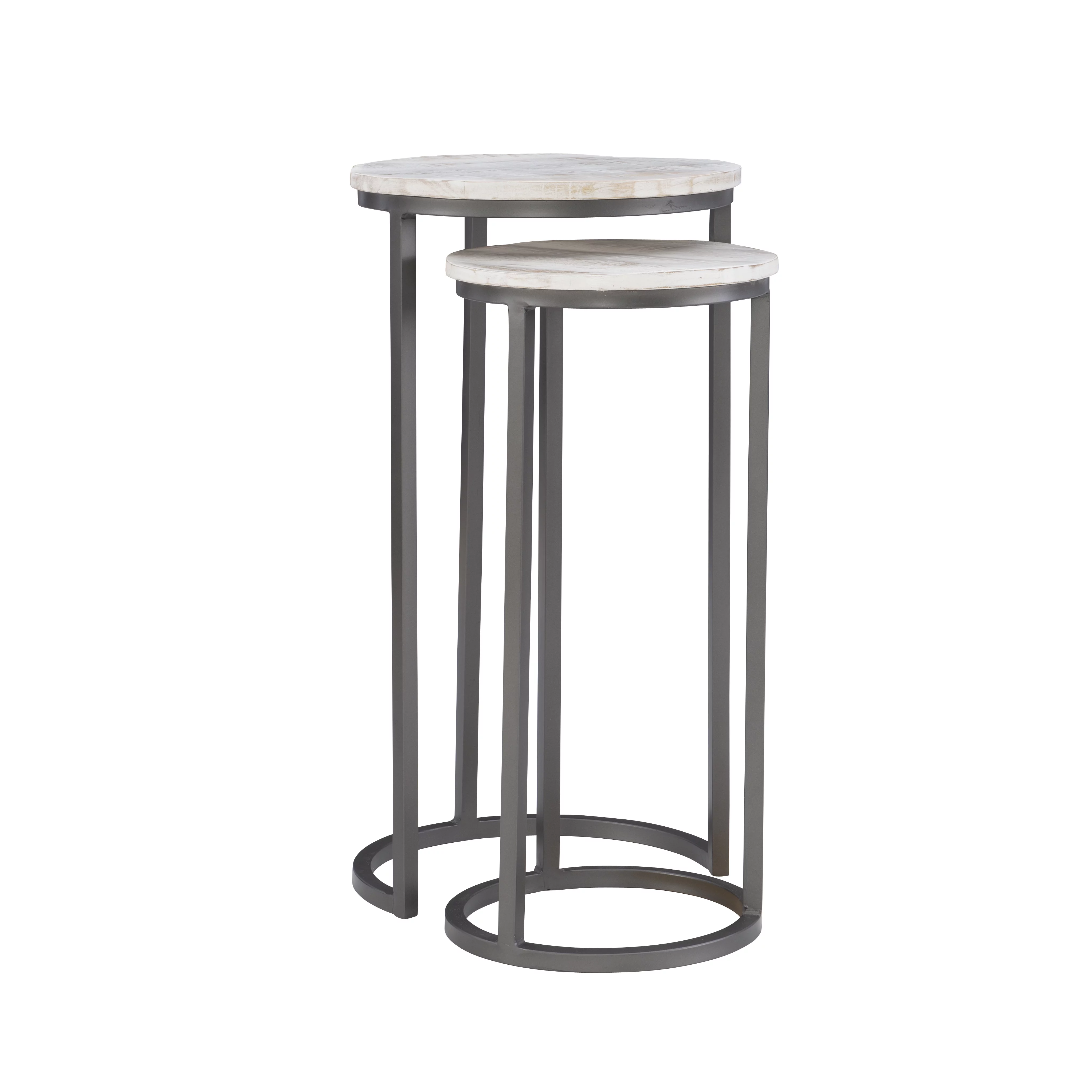 Powell Darden Round Nesting Tables, Set of 2, 31