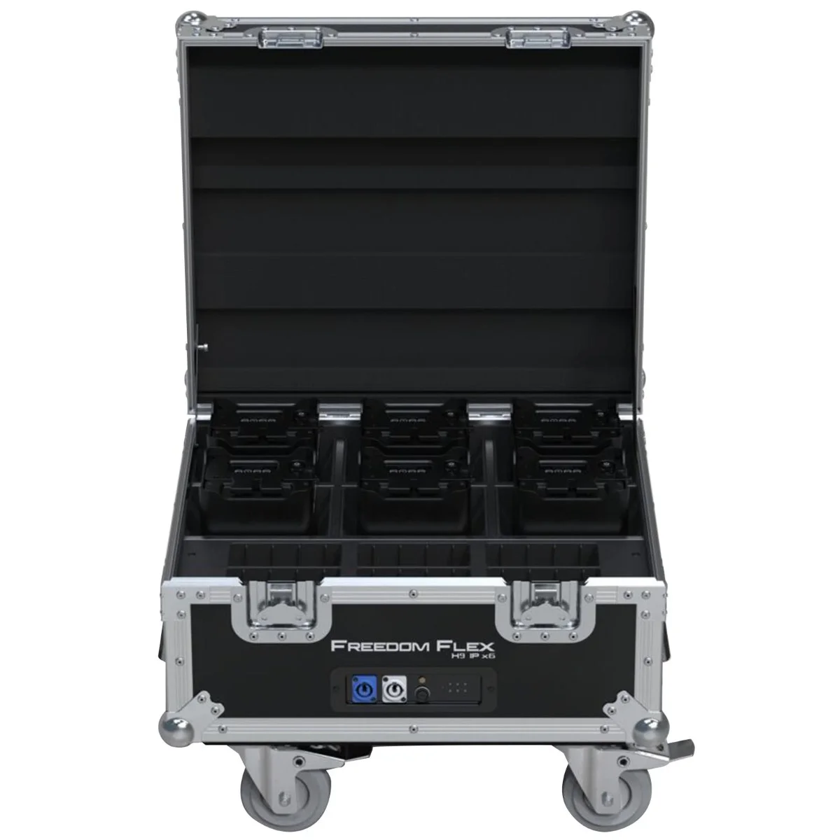 Chauvet DJ Freedom Flex H9 IP X6 Complete Up-Lighting Kit with Handheld Remote Control and Utility Case Package