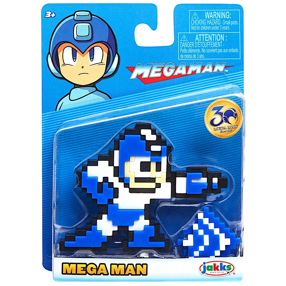 Mega Man 8 Bit Figure | Mega Man w/ Ice Slasher