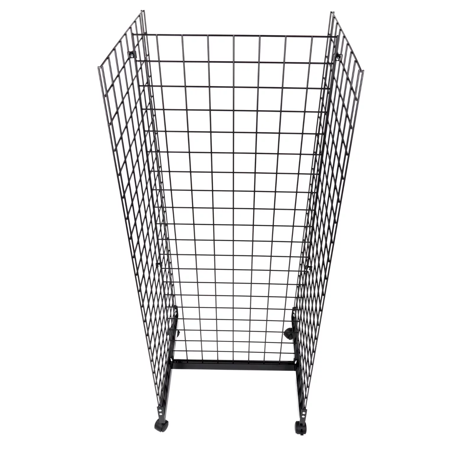 2 Foot x 2 Foot Black Grid Gondola Unit