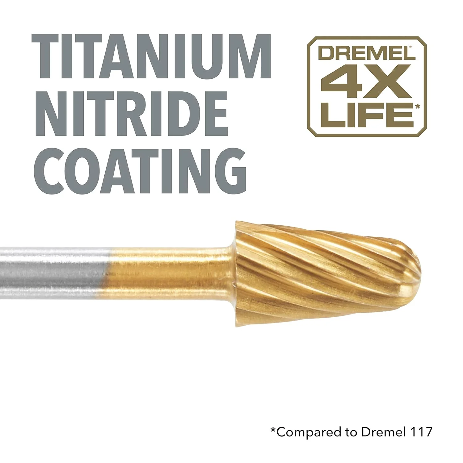 Dremel Max Life 1/4 in. X 1.5 in. L X 0.25 in. W High Speed Steel Bullet High Speed Cutter Multi-Mat