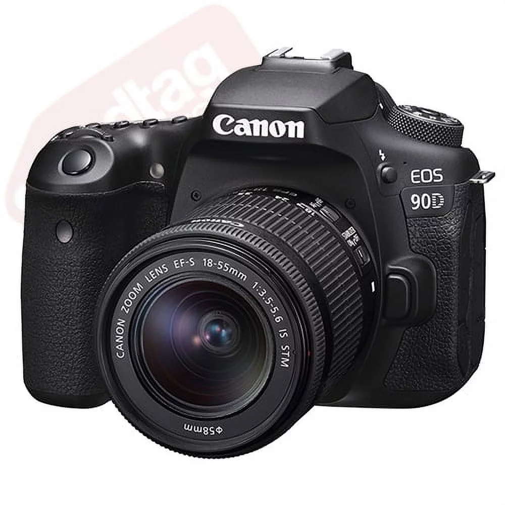 Canon EOS 90D DSLR Camera + 6 Lens 18-55 STM, 75-300, 50, 500 + 32GB PRO KIT!