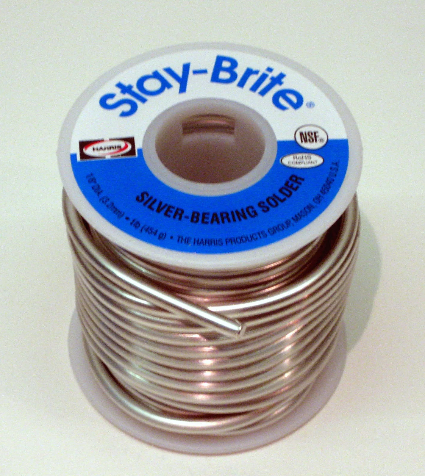 Harris SB61 Stay Brite Silver Bearing Solder 1/8