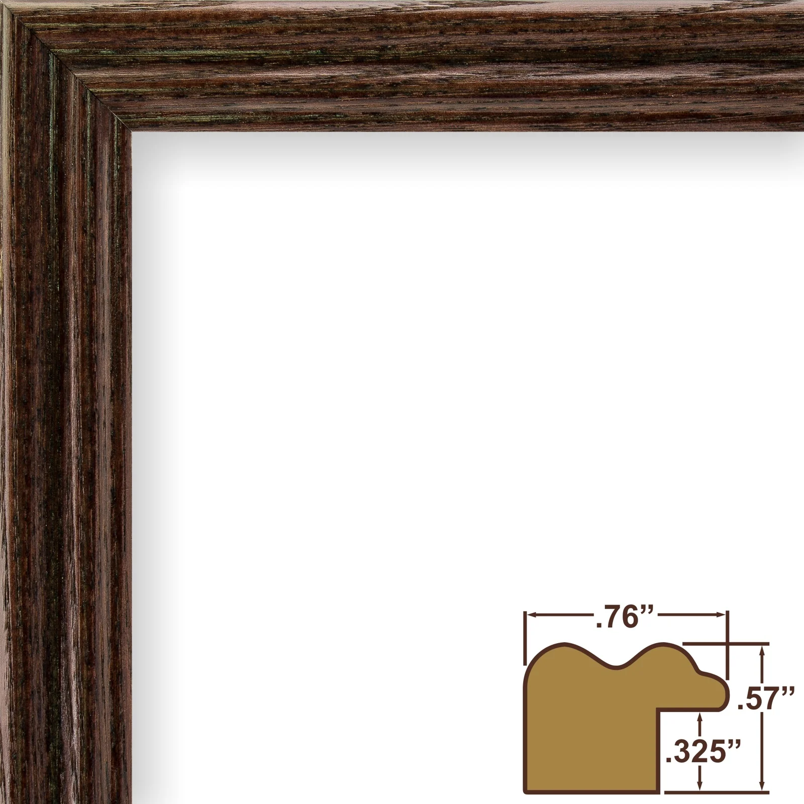 Craig Frames Wiltshire 200, 14x18 inch Picture Frame, Traditional Red Hardwood