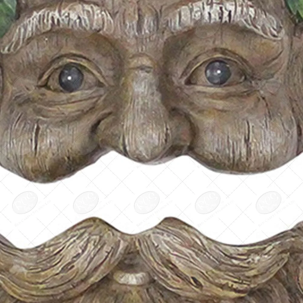 Red Carpet Studios Sculpted Resin Tree Face Planter, Leafy