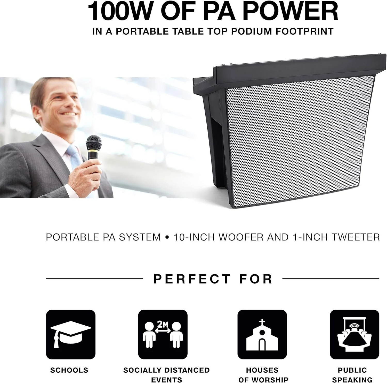 Alto  Professional Presenter PA Portable Presentation Station