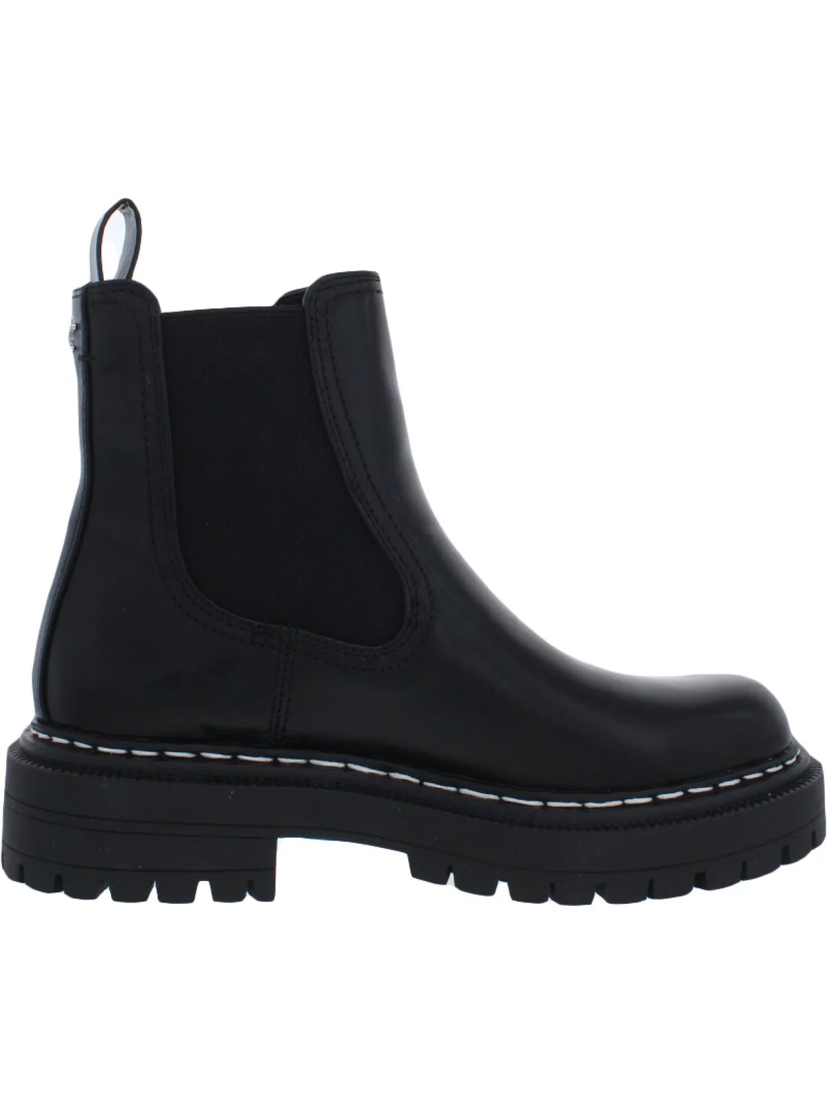 Circus by Sam Edelman Womens Effie Faux Leather Round Toe Chelsea Boots