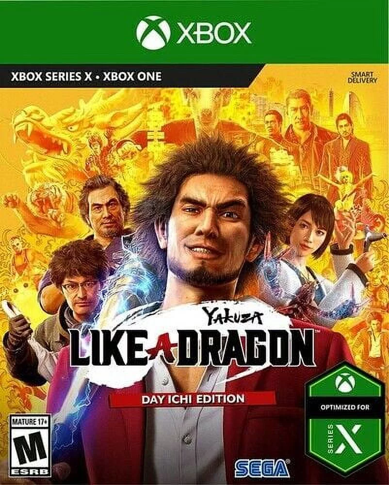 Yakuza: Like a Dragon - Day One Edition for Xbox One and Xbox Series X [New Vide