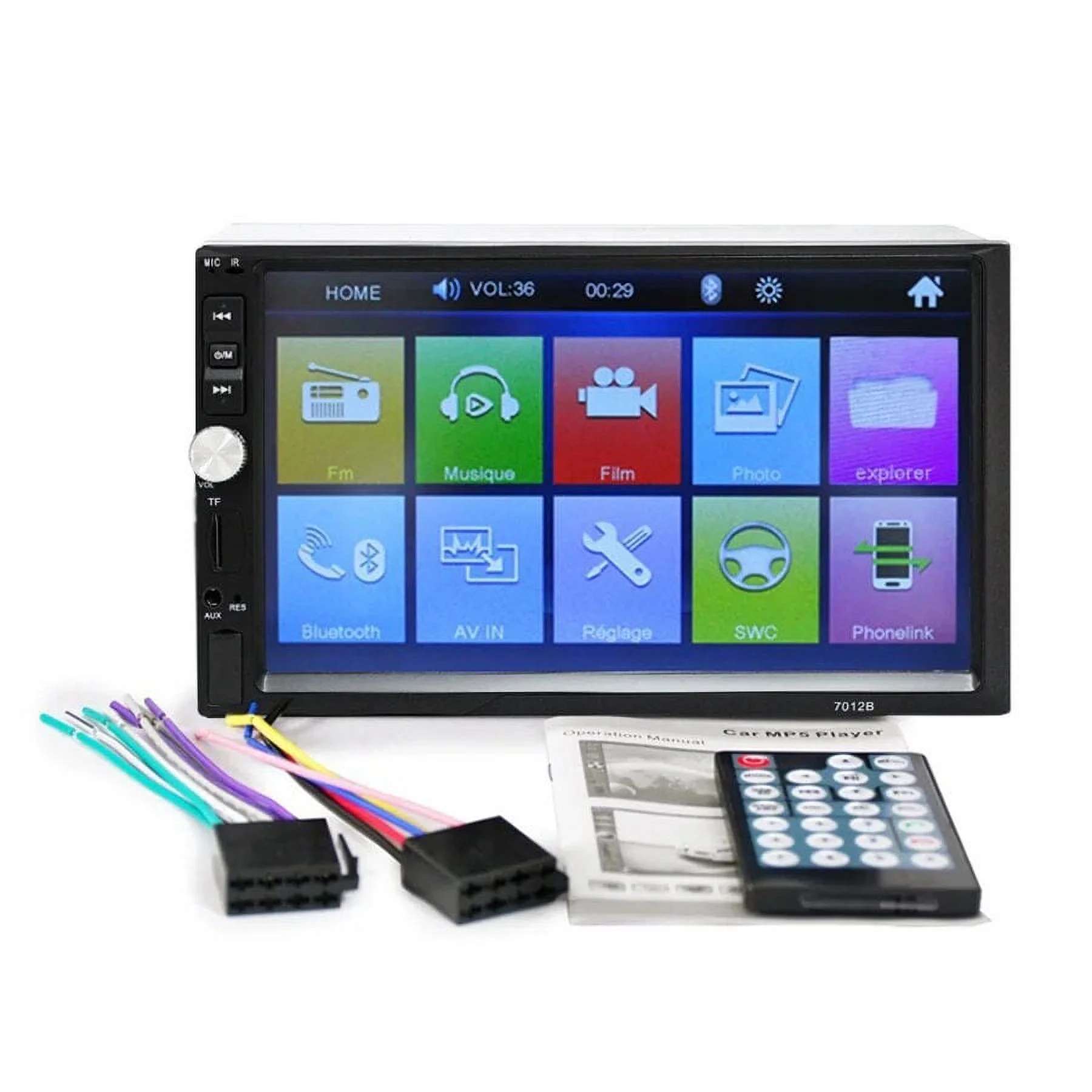 Car radio car Audio double DIN 7