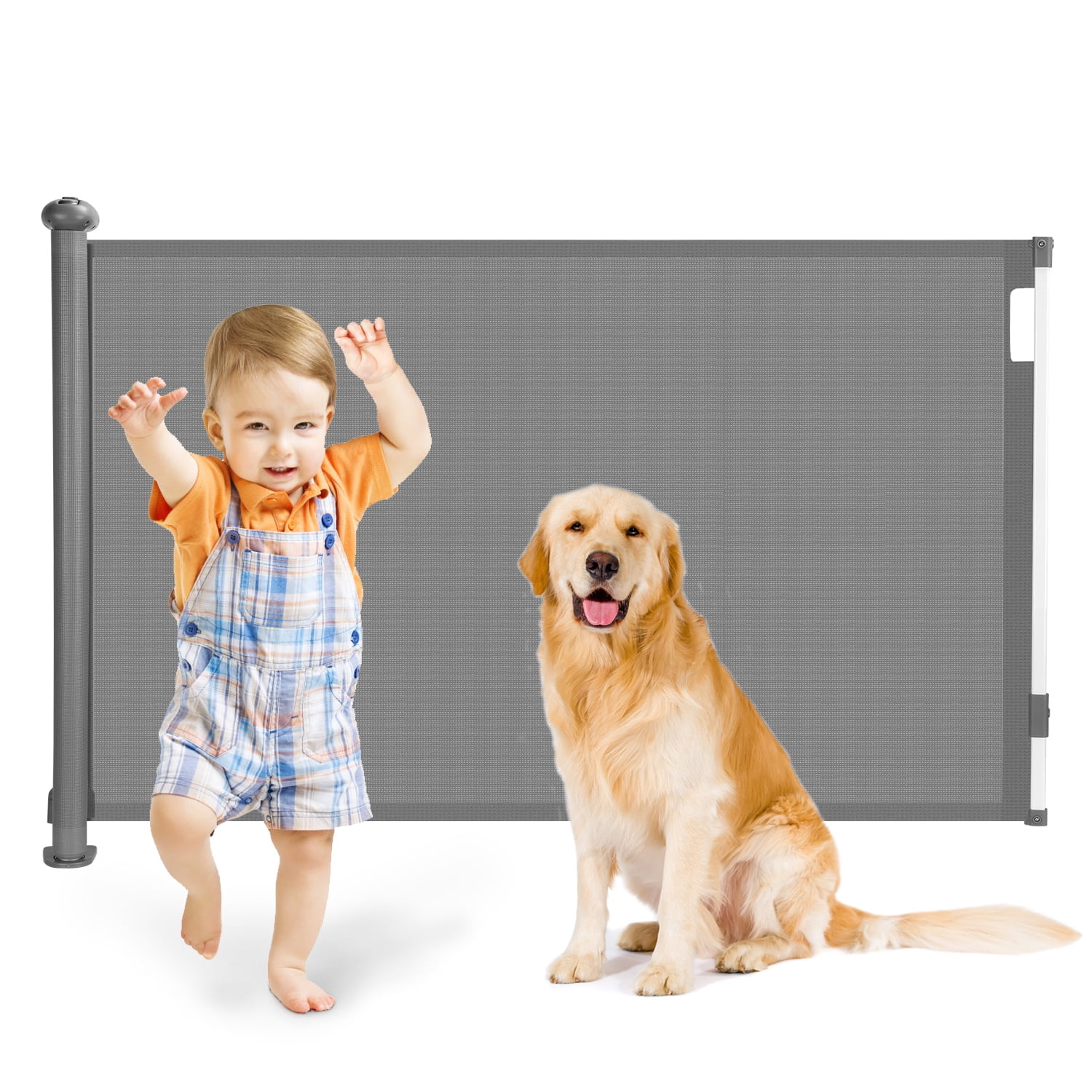 KOCASO Baby Safety Gate, Retractable Baby Gate 33