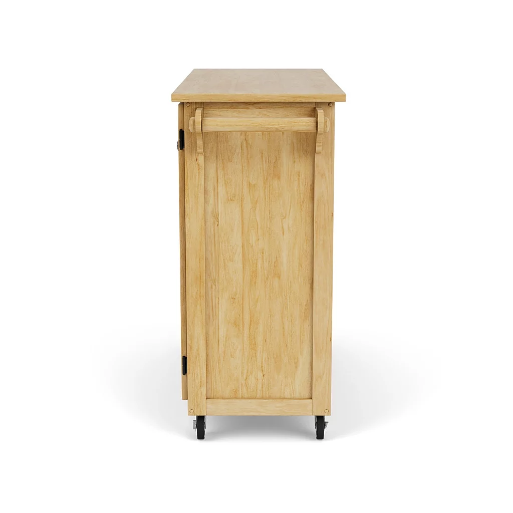 Homestyles Create-A-Cart Brown Kitchen Cart