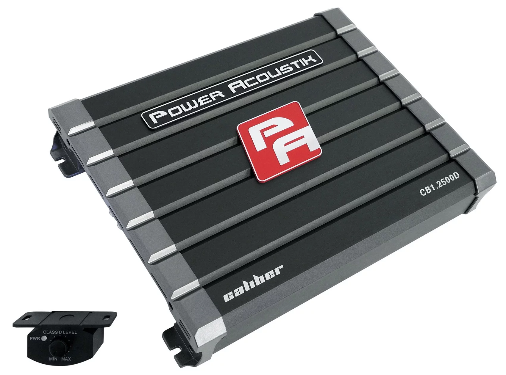 Power Acoustik CB1-2500D 2500w Class D Car Audio 1-Ohm Mono Amplifier+Amp Kit