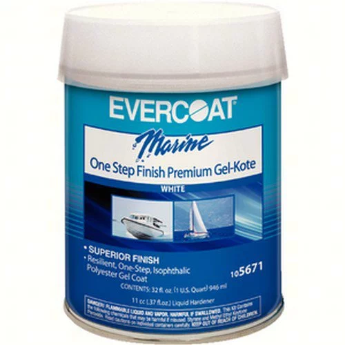 Evercoat One Step Finish Gel Kote, Qt 105671