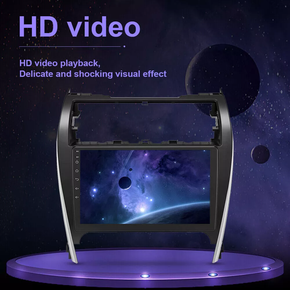 For 2012-2014 Toyota Camry Radio Car Carplay Android GPS Navigation 2+32GB