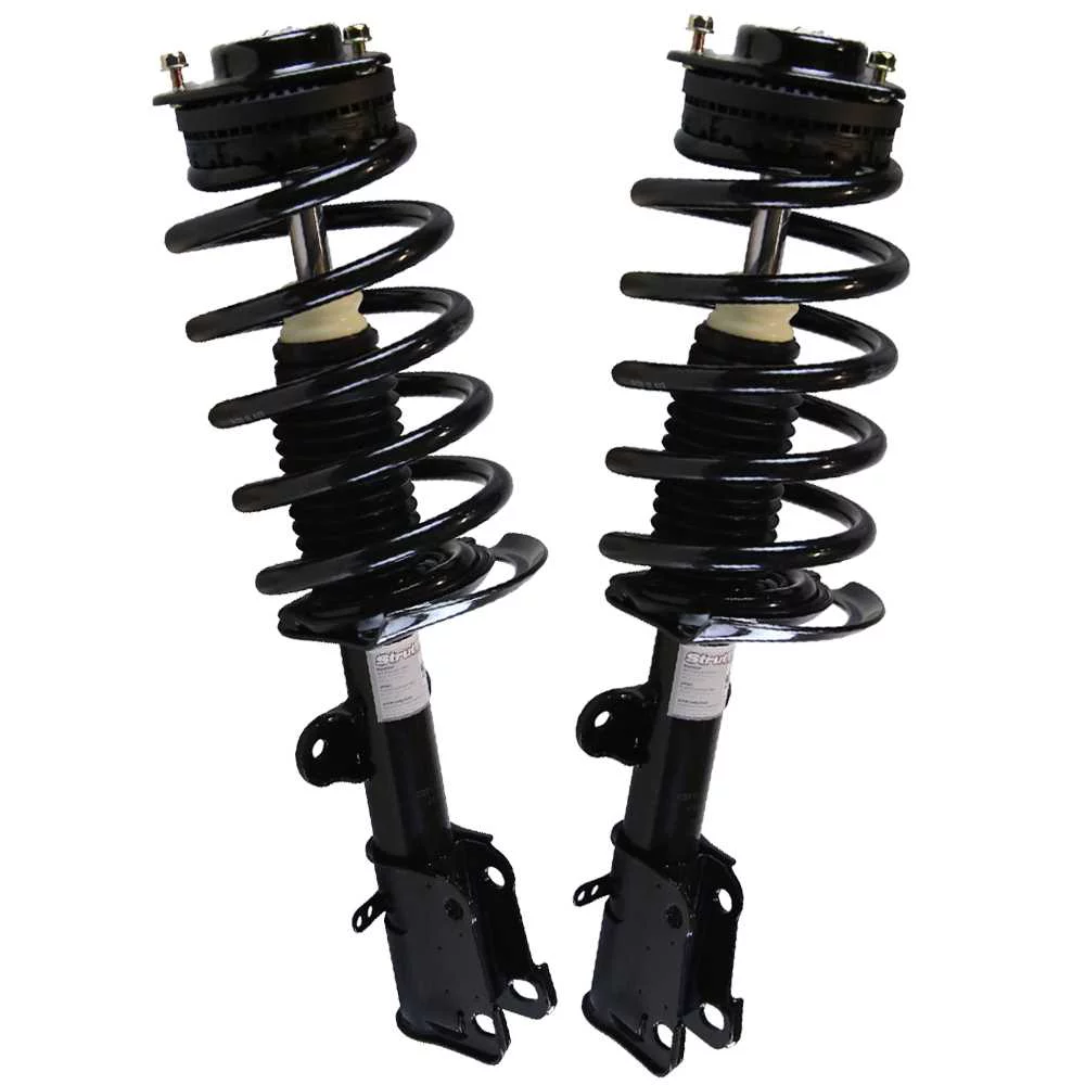 AutoShack Front Complete Struts and Coil Springs Set of 2 Driver and Passenger Side Replacement for 2008-2011 Dodge Grand Caravan 2009-2010 VW Routan 3.6L 3.8L 4.0L V6 FWD CST100546PR