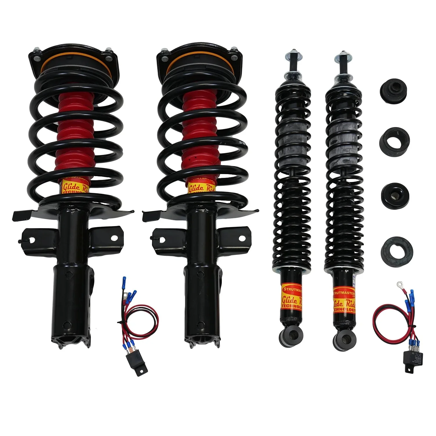 1993 Cadillac Seville 4.9L Deluxe 4-Wheel Air Suspension Conversion Kit With Relay (CA34FP)