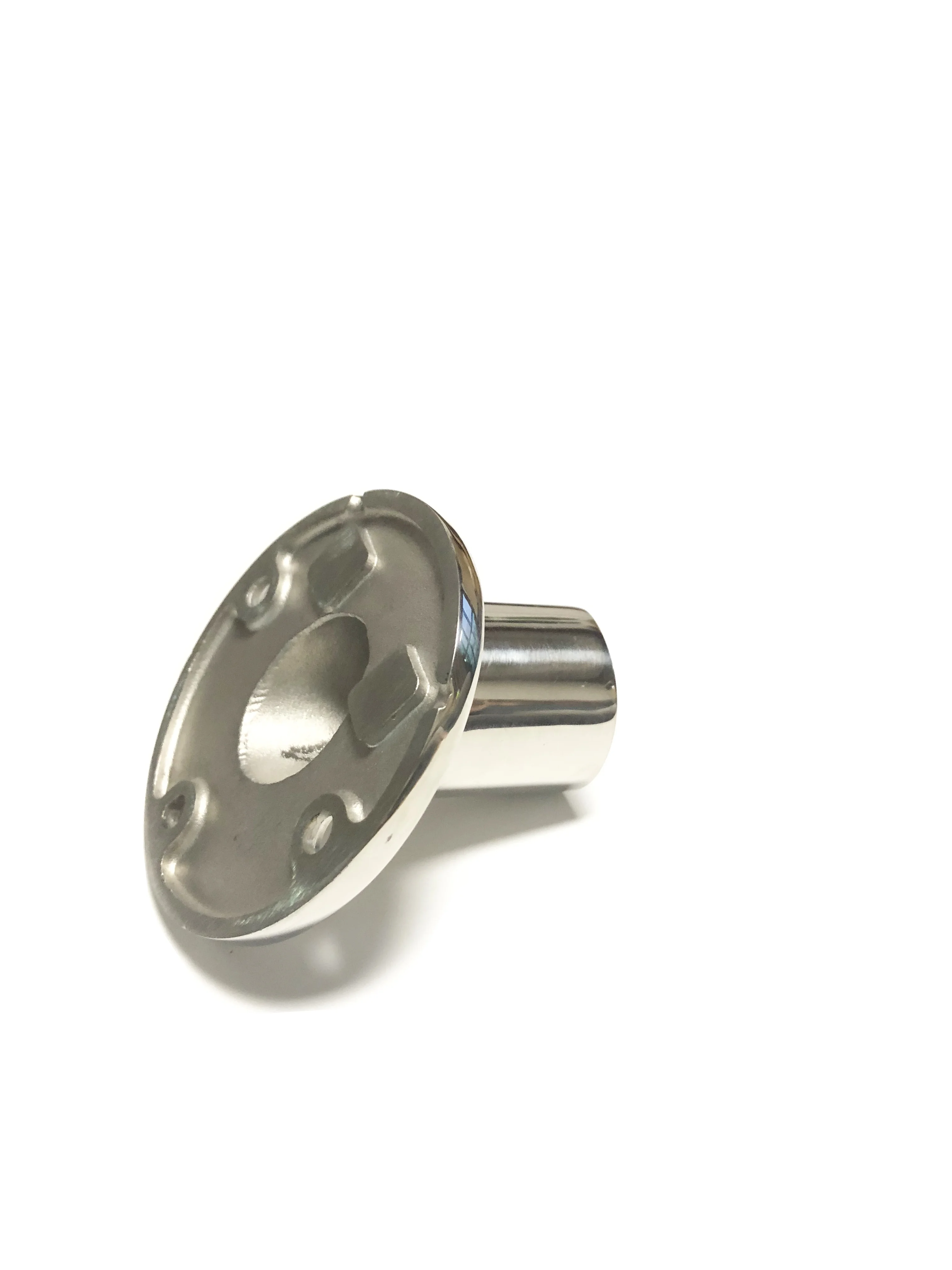 GooMeng 316 Stainless 60 Degree Boat handrail Round Base 7/8