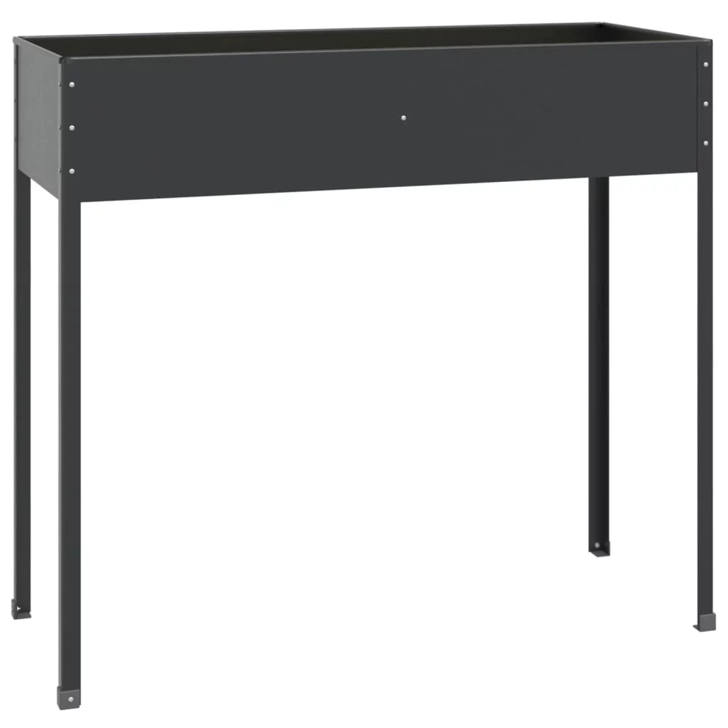 Anself Garden Planter Anthracite 39.6