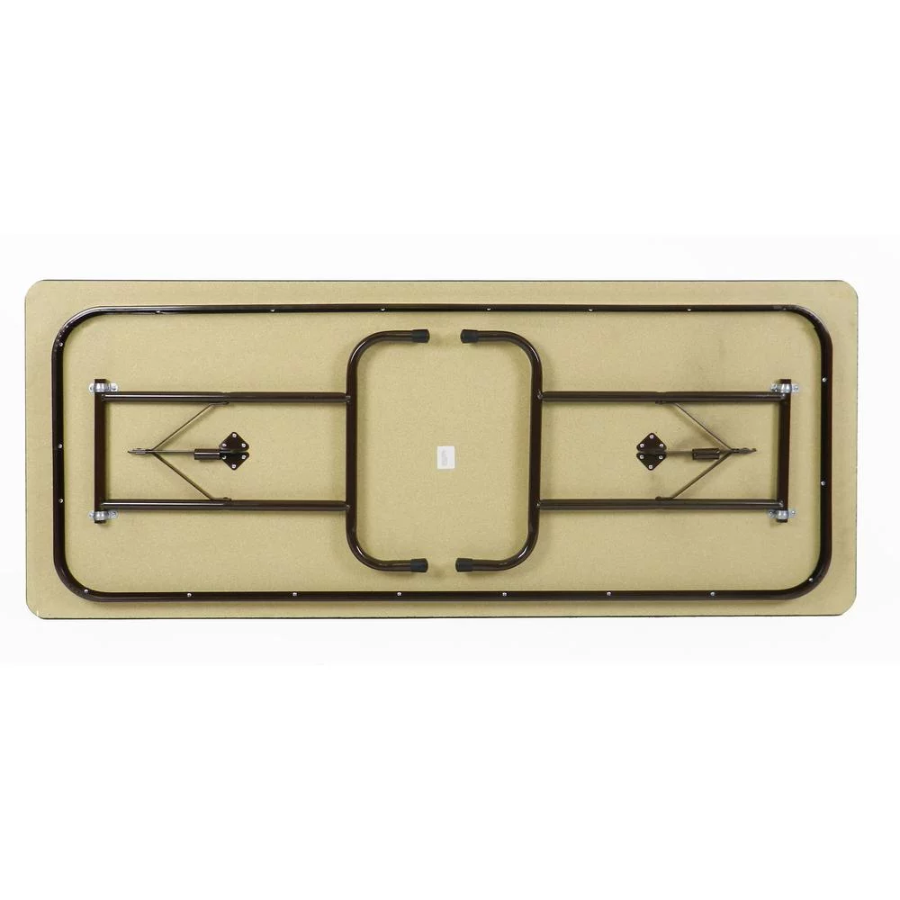 Correll Inc. Thermal Fused Laminate Top Folding Table, 30x60